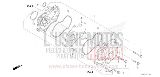 WATER PUMP ADV750M de 2021